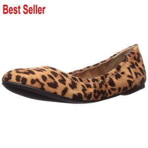 Women's Slip-On Ballet Flats with Memory Foam, Comfortable & Flexible